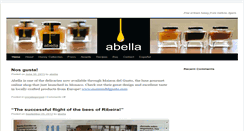 Desktop Screenshot of abellahoney.com